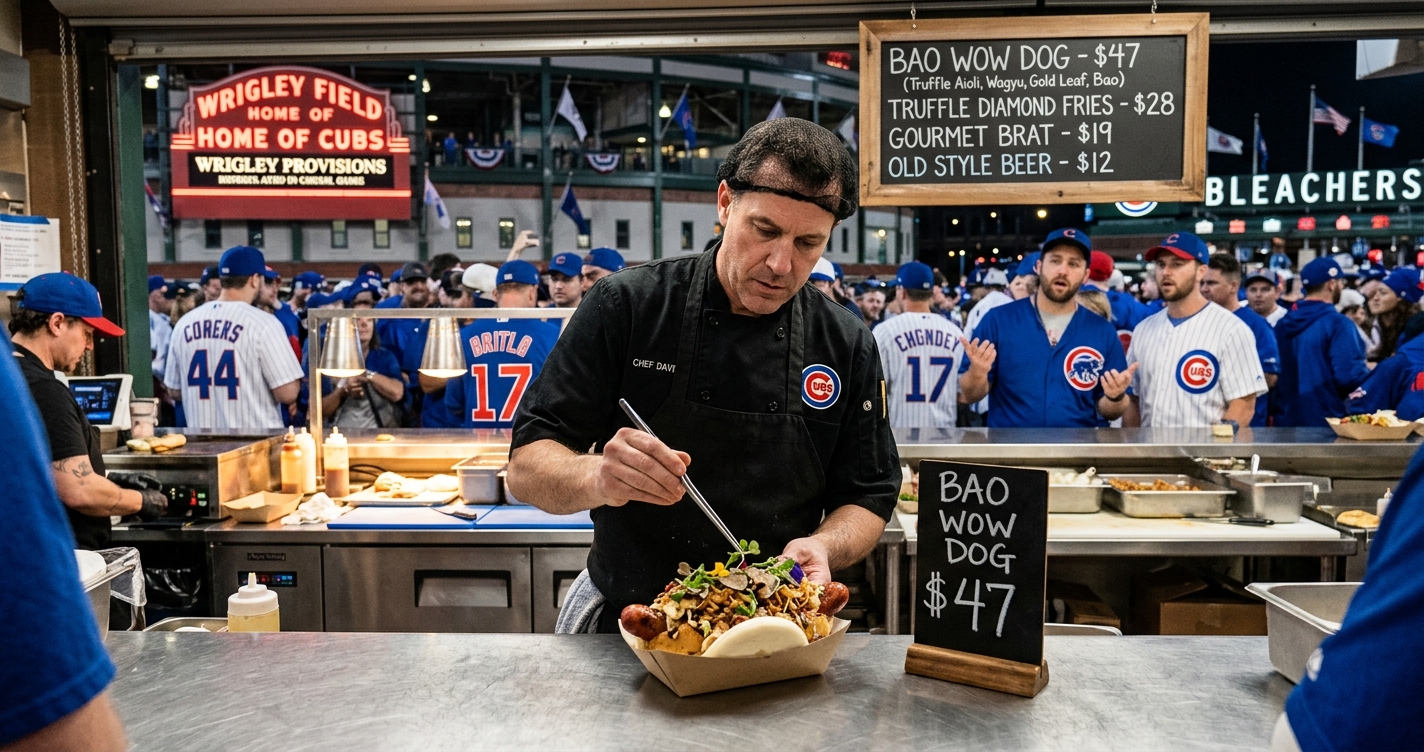 Cubs Unveil $47 Hot Dog in Bao Bun, Insist It's Still 'Accessible